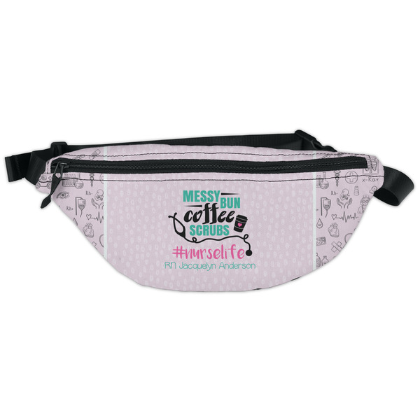 Custom Nursing Quotes Fanny Pack - Classic Style (Personalized)