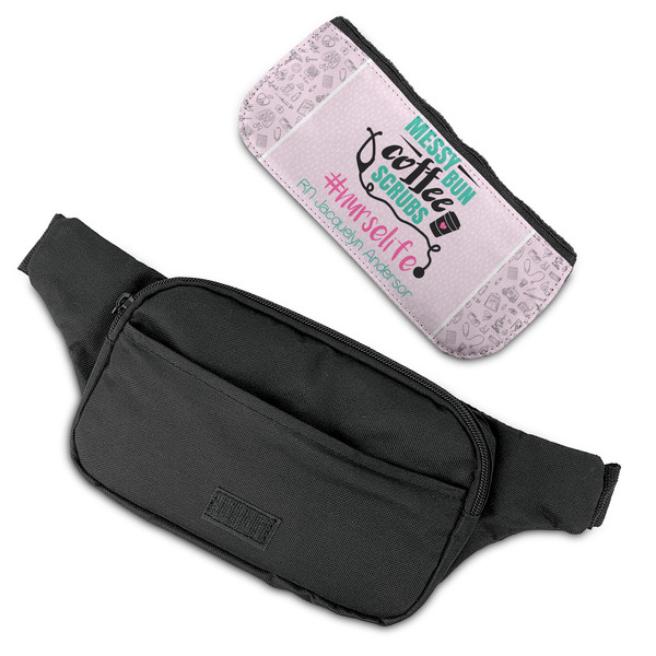 Nursing Quotes Fanny Packs - FLAT (flap off)