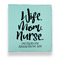 Nursing Quotes Leather Binders - 1" - Teal - Front View