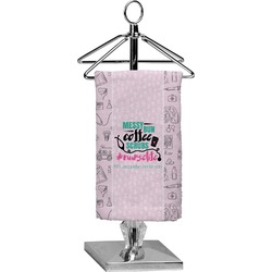 Nursing Quotes Finger Tip Towel - Full Print (Personalized)