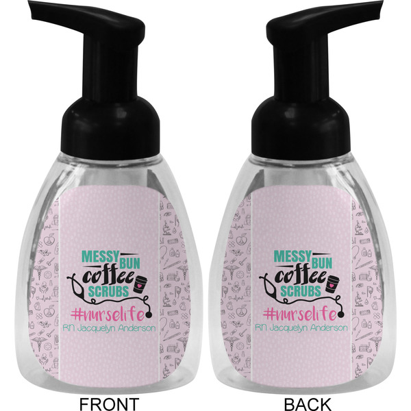 Nursing Quotes Foam Soap Bottle (Front & Back)