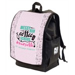Nursing Quotes Backpack w/ Front Flap  (Personalized)