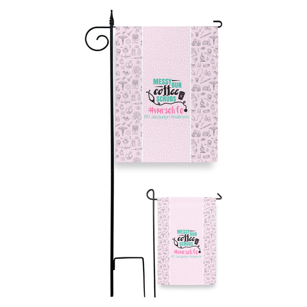 Nursing Quotes Garden Flag - PARENT/MAIN