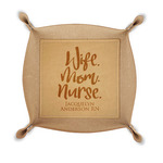 Nursing Quotes Genuine Leather Dice Tray (Personalized)