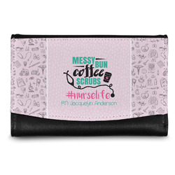 Nursing Quotes Genuine Leather Women's Wallet - Small (Personalized)