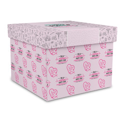 Nursing Quotes Gift Box with Lid - Canvas Wrapped - Large (Personalized)