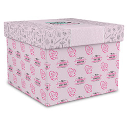 Nursing Quotes Gift Box with Lid - Canvas Wrapped - X-Large (Personalized)