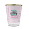 Nursing Quotes Glass Shot Glass - 1.5 oz - with Gold Rim - Single (Personalized)
