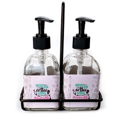 Nursing Quotes Glass Soap & Lotion Bottles (Personalized)