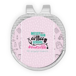 Nursing Quotes Golf Ball Marker - Hat Clip - Silver