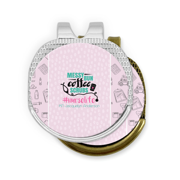 Nursing Quotes Golf Ball Marker Hat Clip - PARENT/MAIN
