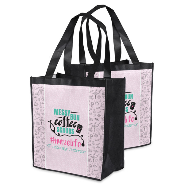 Nursing Quotes Grocery Bag - MAIN