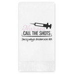 Nursing Quotes Guest Napkins - Full Color - Embossed Edge (Personalized)