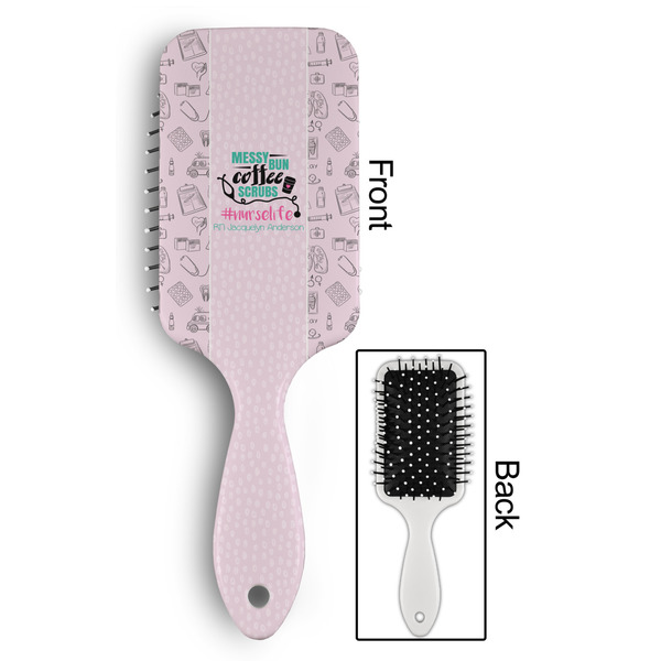Nursing Quotes Hair Brush - Approval