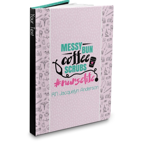 Custom Nursing Quotes Hardbound Journal - 5.75" x 8" (Personalized)