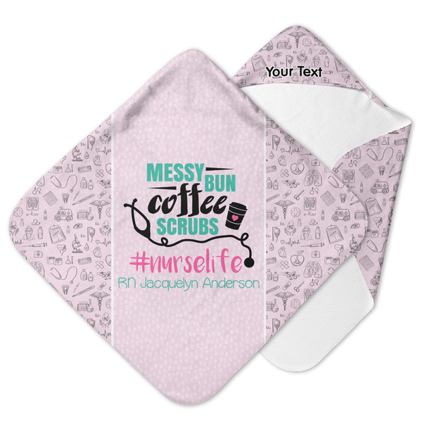 Custom Nursing Quotes Hooded Baby Towel (Personalized)