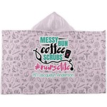 Nursing Quotes Kids Hooded Towel (Personalized)