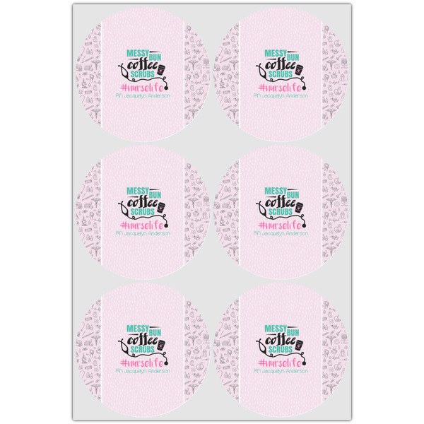 Nursing Quotes Icing Circle - Large - Set of 6