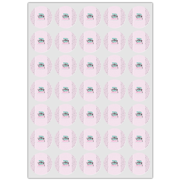 Nursing Quotes Icing Circle - XSmall - Set of 35