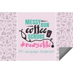 Nursing Quotes Indoor / Outdoor Rug - 8'x10' (Personalized)