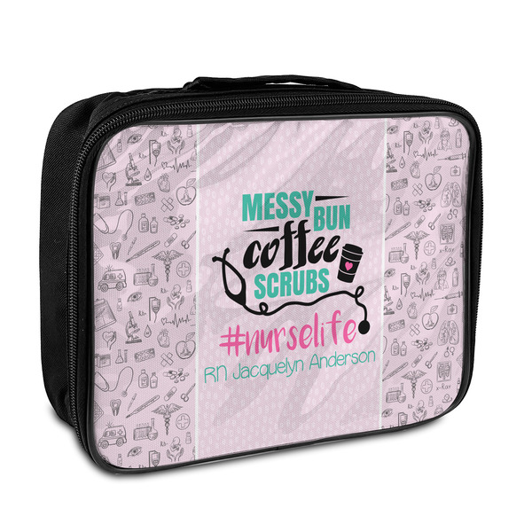 Custom Nursing Quotes Insulated Lunch Bag (Personalized)