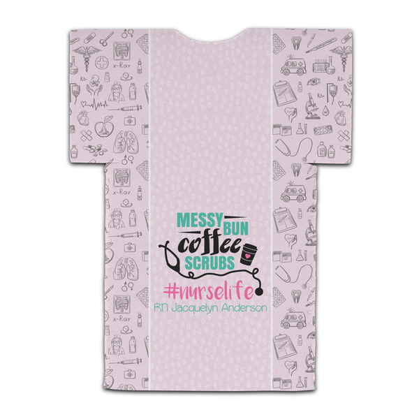 Nursing Quotes Jersey Bottle Cooler - BACK (flat)