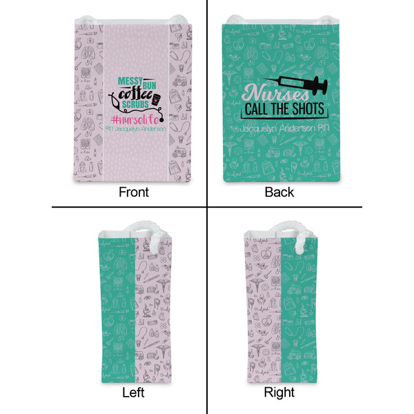 Nursing Quotes Jewelry Gift Bag - Gloss - Approval