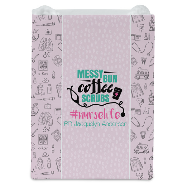 Nursing Quotes Jewelry Gift Bag - Gloss - Front