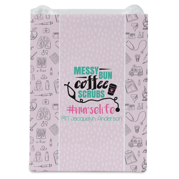 Nursing Quotes Jewelry Gift Bag - Matte - Front