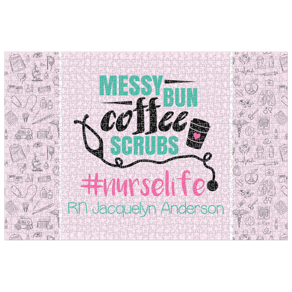 Custom Nursing Quotes Jigsaw Puzzle - 1000-piece (Personalized)