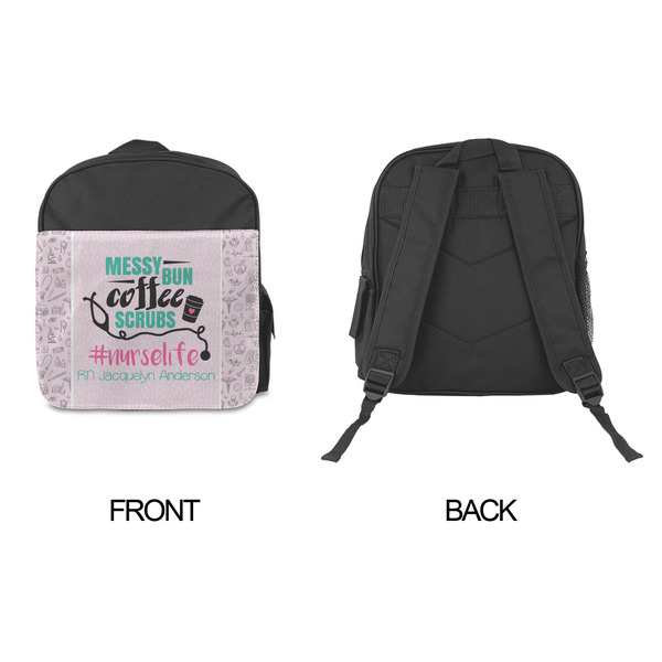 Nursing Quotes Kid's Backpack - Approval