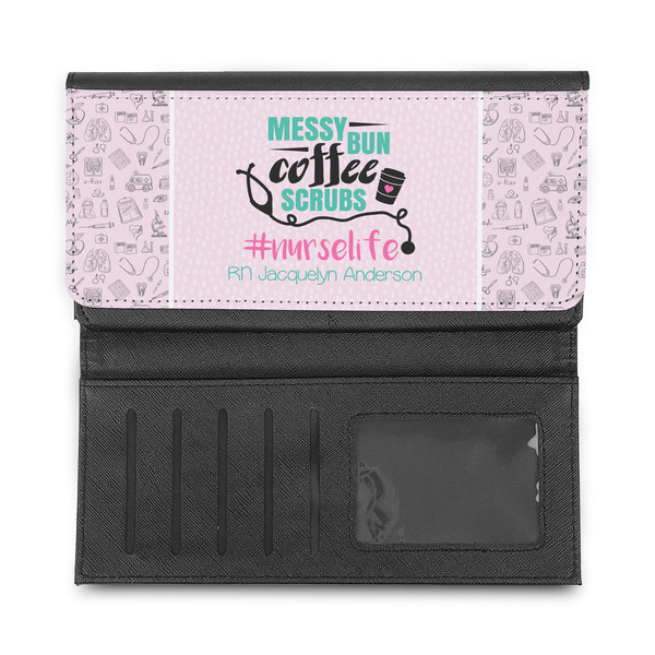 Nursing Quotes Ladies Wallet - Half Way Open