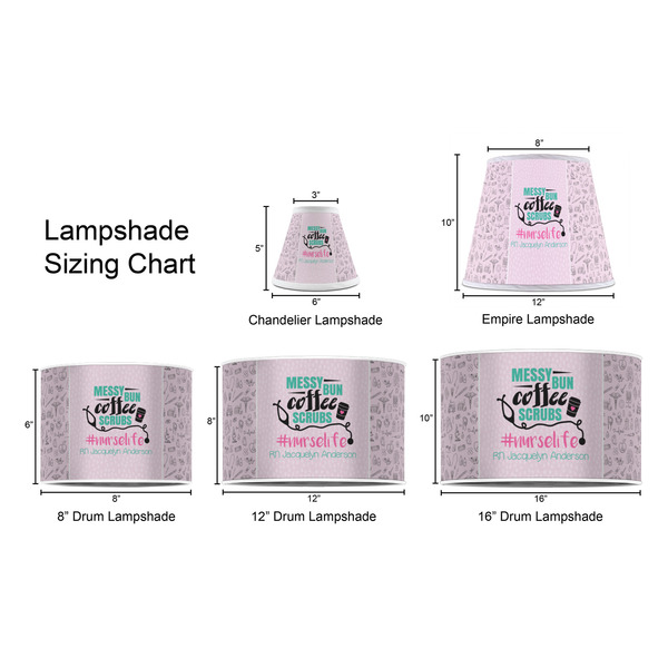 Nursing Quotes Lampshade Sizing Chart