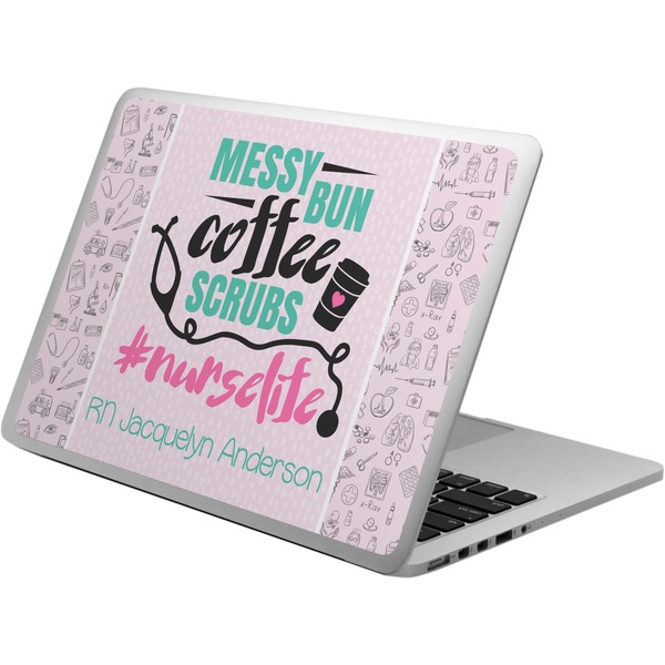 Custom Nursing Quotes Laptop Skin - Custom Sized (Personalized)
