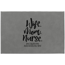 Nursing Quotes Large Gift Box w/ Engraved Leather Lid (Personalized)