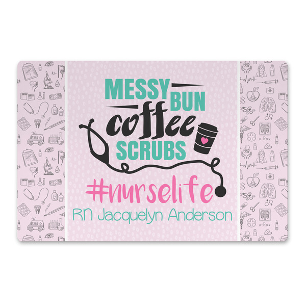 Custom Nursing Quotes Large Rectangle Car Magnet (Personalized)