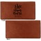 Nursing Quotes Leather Checkbook Holder Front and Back Single Sided - Apvl