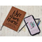 Nursing Quotes Leather Sketchbook - Large - Single Sided - In Context
