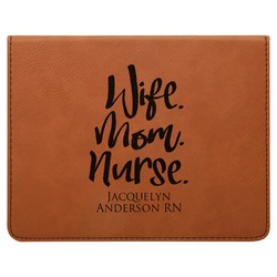 Nursing Quotes Leatherette 4-Piece Wine Tool Set (Personalized)