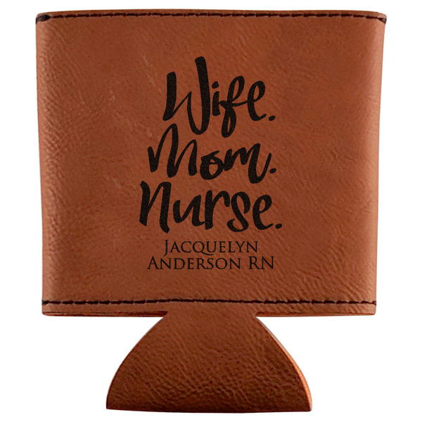 Custom Nursing Quotes Leatherette Can Sleeve (Personalized)