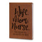 Nursing Quotes Leatherette Journal - Large - Double Sided (Personalized)