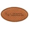 Nursing Quotes Leatherette Oval Name Badges with Magnet - Main