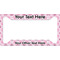 Nursing Quotes License Plate Frame (Personalized)
