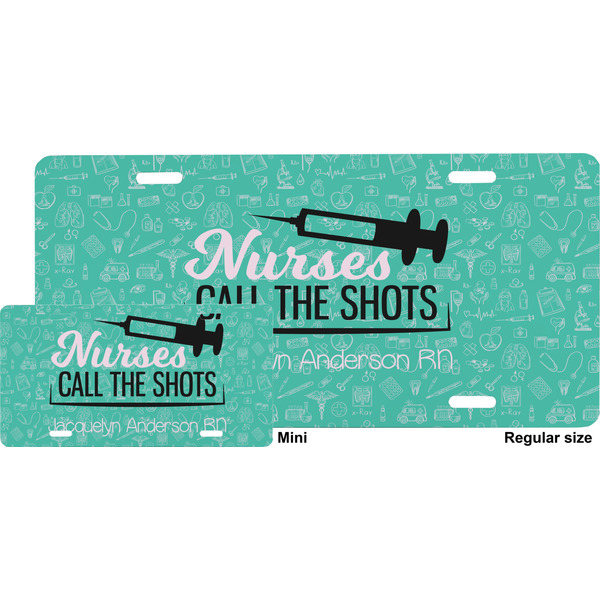 Nursing Quotes License Plate (Sizes)