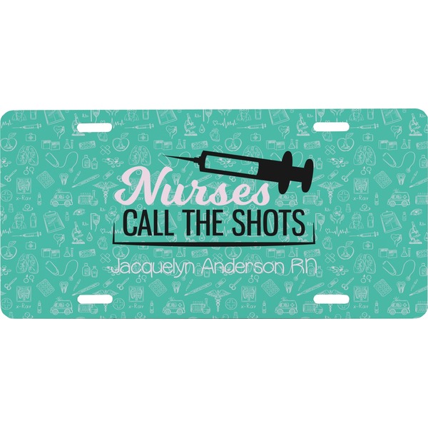 Custom Nursing Quotes Front License Plate (Personalized)