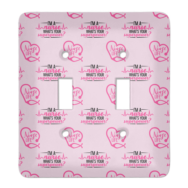 Custom Nursing Quotes Light Switch Cover (2 Toggle Plate)