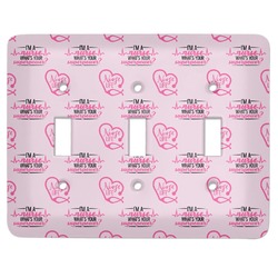 Nursing Quotes Light Switch Cover (3 Toggle Plate)