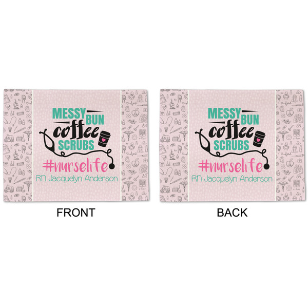 Nursing Quotes Linen Placemat - APPROVAL (double sided)