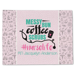 Nursing Quotes Single-Sided Linen Placemat - Single w/ Name or Text