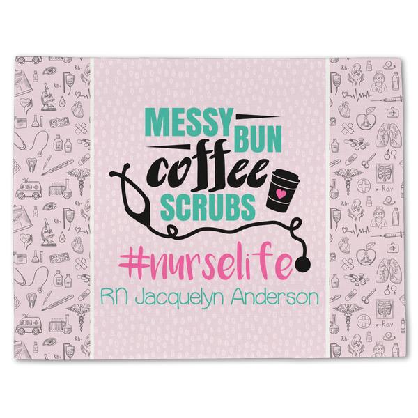 Nursing Quotes Linen Placemat - Front